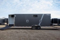Royal Cargo – 8′ x 26′ Mid Deck – 4 Place Sled Trailer full