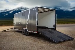 Royal Cargo – 8′ x 26′ Mid Deck – 4 Place Sled Trailer full
