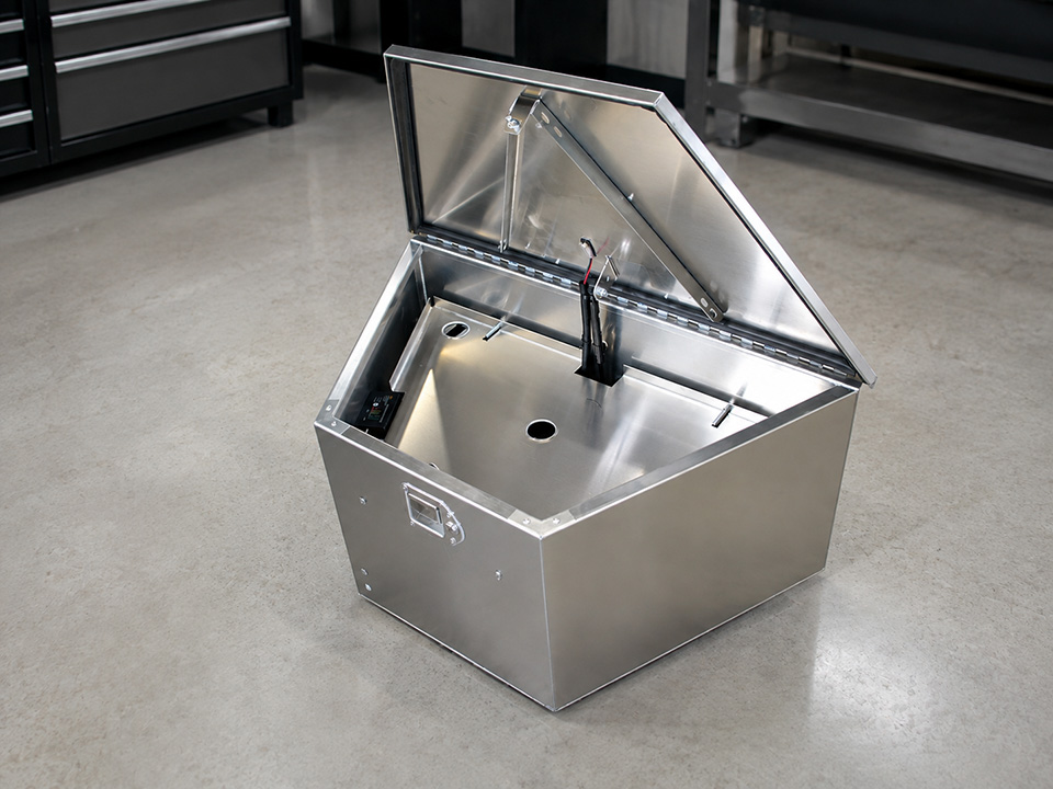 Heavy-Duty Aluminum Toolbox