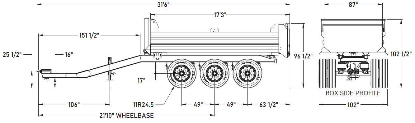 Gravel Pup Line Drawing