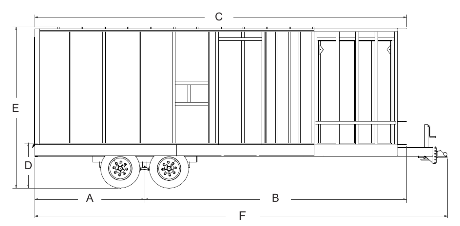 LARSMT52 High Boy Line Drawing