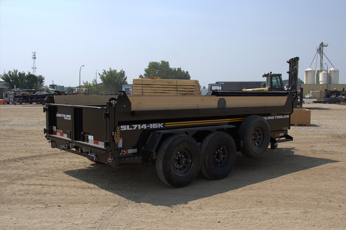 SL714-16K Dump Trailer