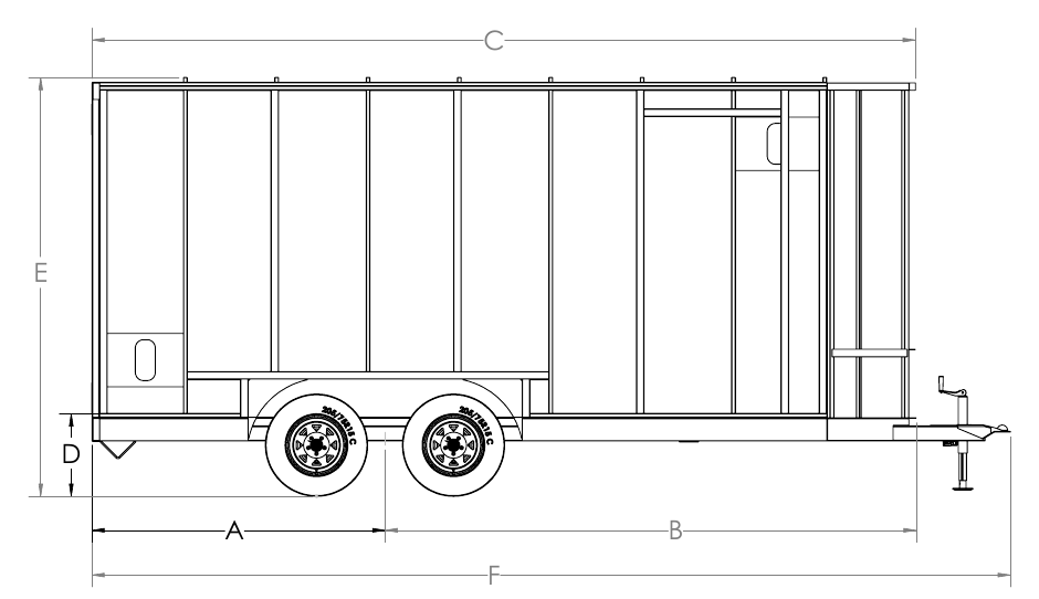 XRCHT60 Line Drawing